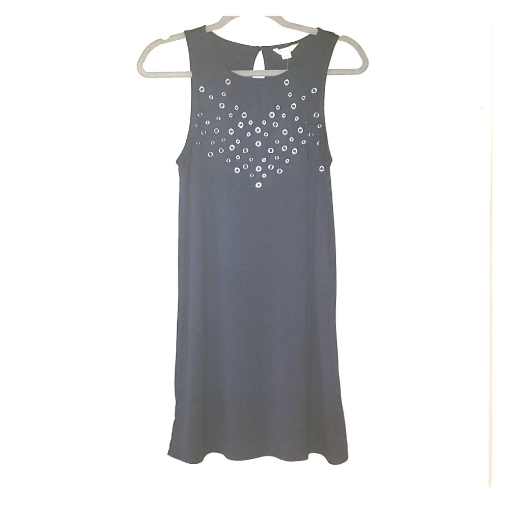 Blue, Off the top, comfortable, dress